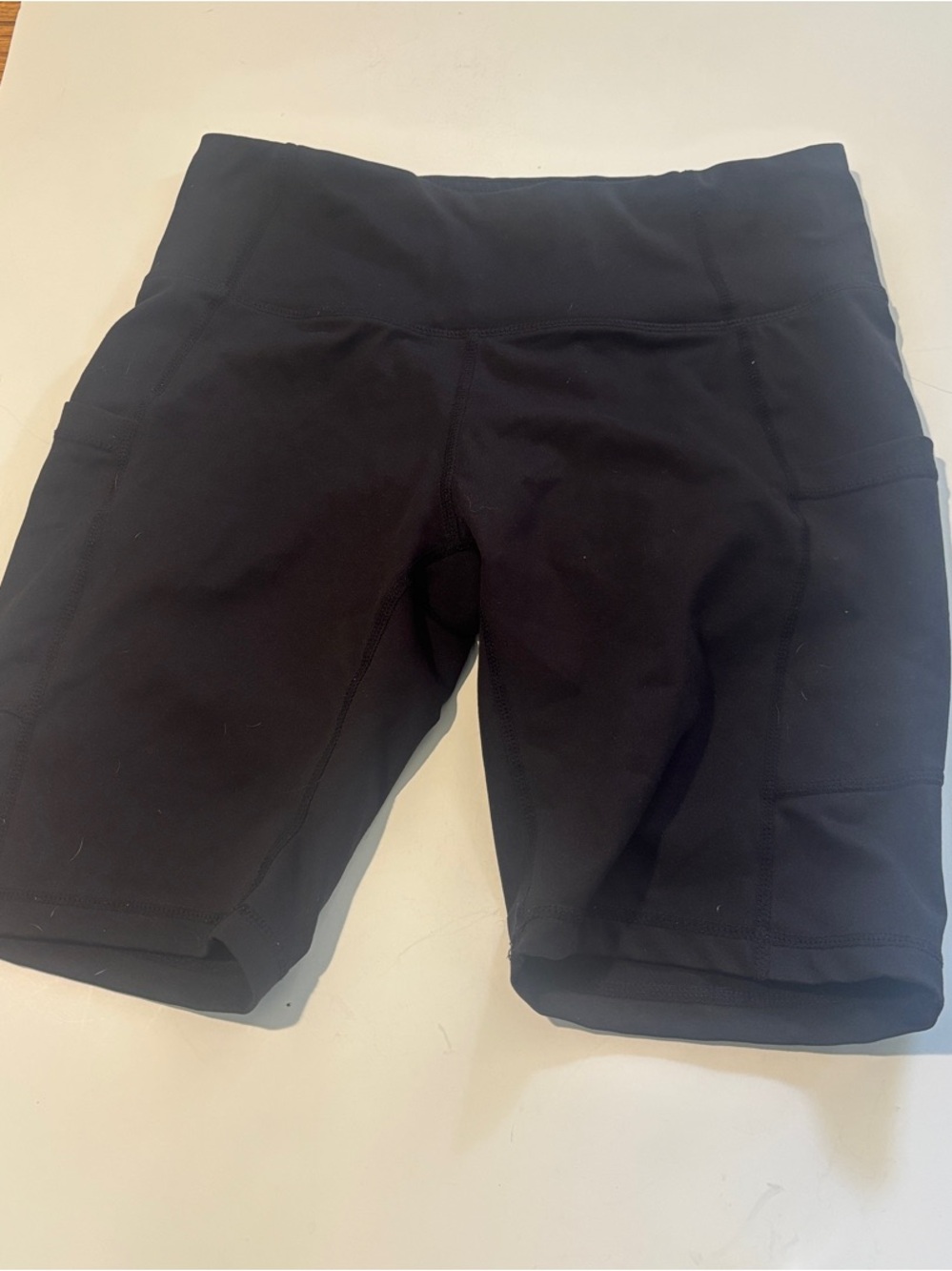 Baleaf Black Women's Bike Shorts with Side Pockets